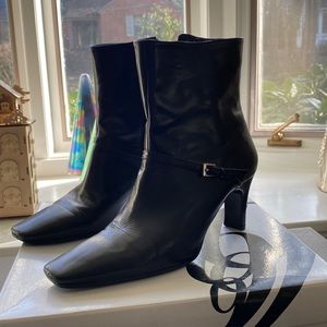 Nine West Heeled Black Booties
